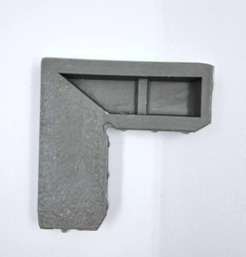 [Plastic-SD-17-BLK] Plastic Corner for Fly Screen Pierced Type SD2000