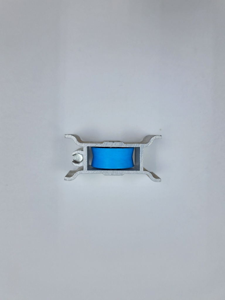 Single Roller Small Blue Design