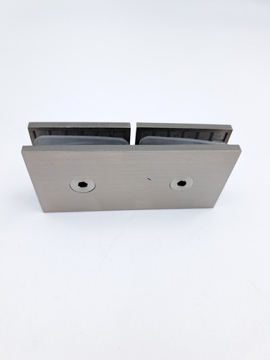 [Glass-Acce-2x-DOUBLE-X-180-degrees-back-open-SS304-GGC-6C-SSS] Double X 180 degrees square back open (SSS)