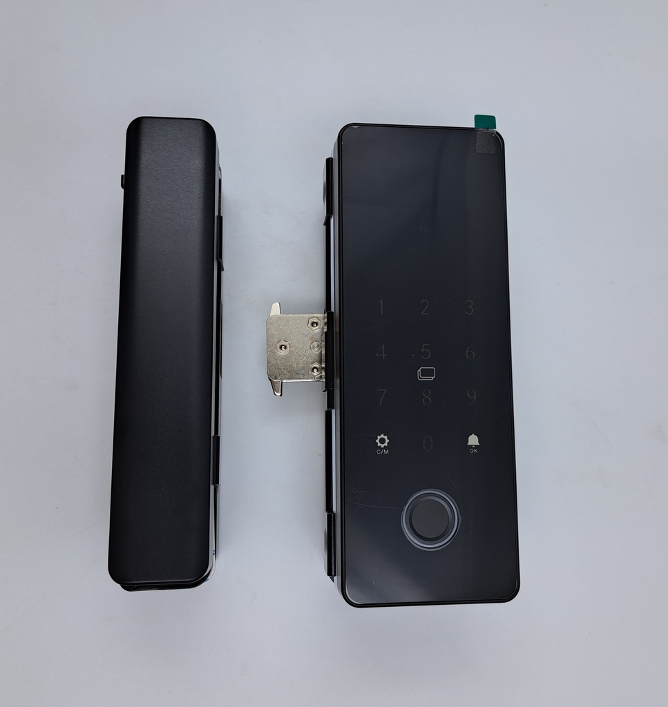 Fingerprint Glass Door Lock with App