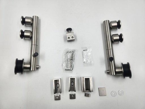 [Sliding-TIK-2530-SS304-SSS] Bac a Douche Folding Set (SSS)