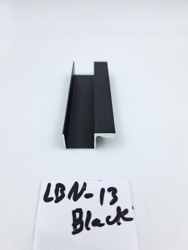 [PROFILE-LBN-13-D-3M-BLK] Aluminum Profile Handle LBN-13 (Black)