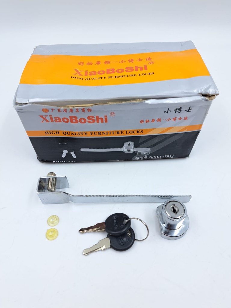 Vitrine/Cabinet Glass Sliding Lock