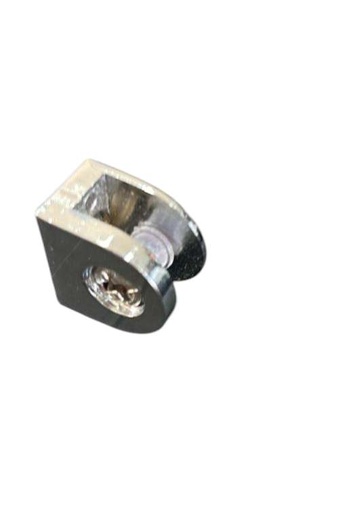 [Accessories-Glass-Supports-DT-523-SMALL-PSS] Half Round Glass Shelf Support (PSS)