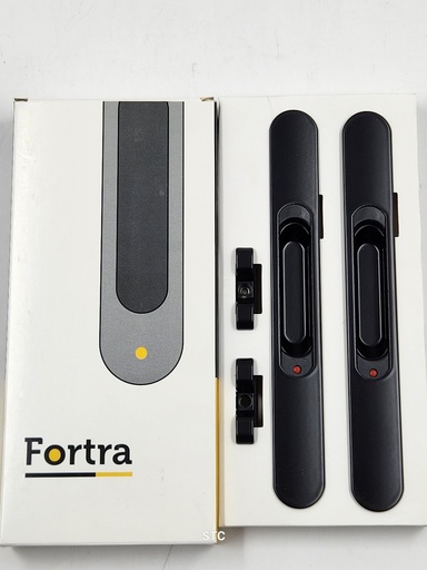 [Alum-84613-Fortra-NoKey-1-BLK] One Face Lock Premium Design (Black)