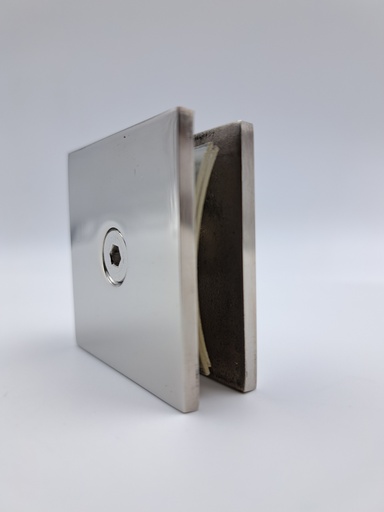 [Glass-Acce-OneX-Clamp-SS304-SSS] One X Clamp For Glass (SSS)