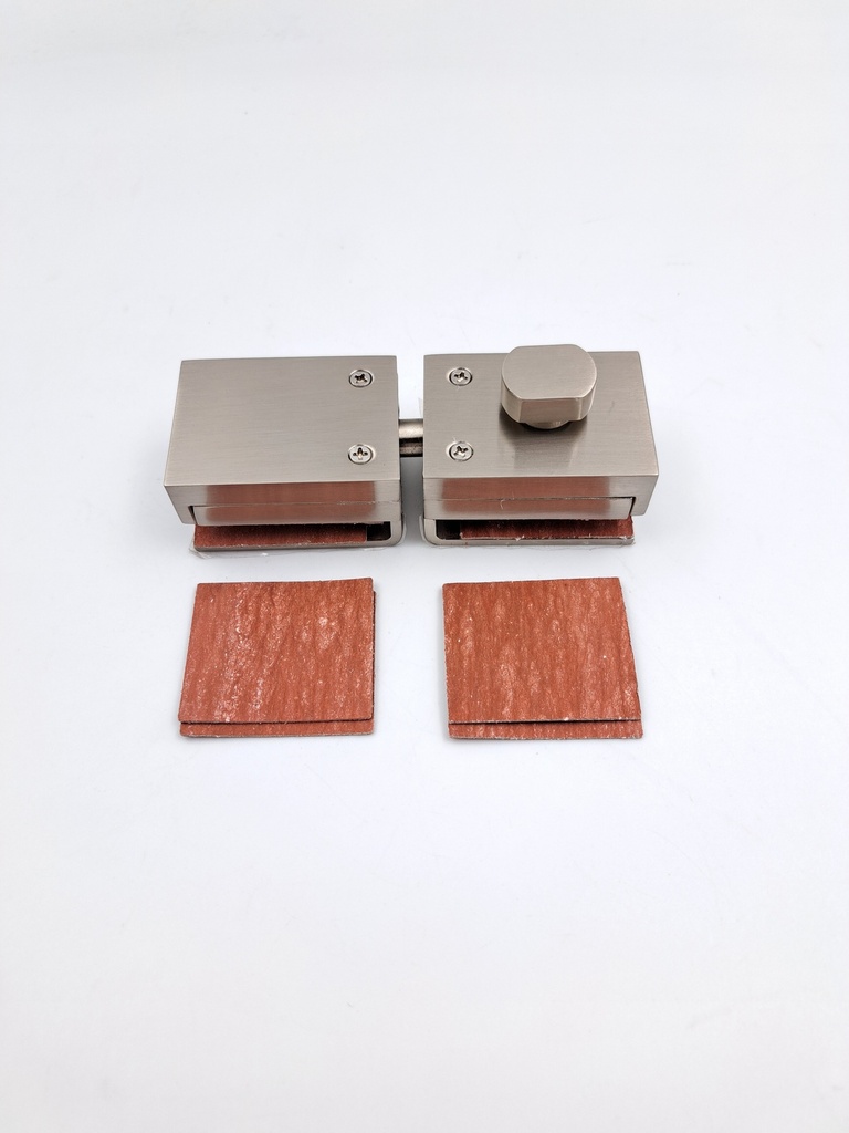 Glass Latch without Glass Cut With Gash