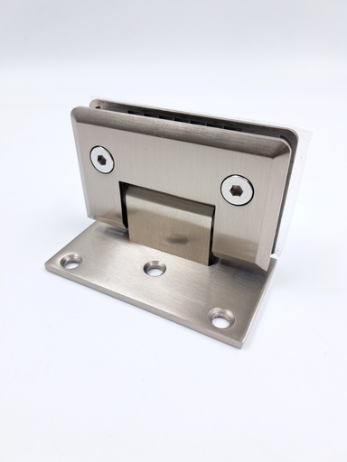 [Glass-Acce-Hinge-GH203-Offset-Zinc-G/W-SSS] 90 Glass/Wall Offset Hinge (SSS, Zinc)