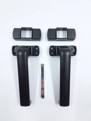 [Alum-Handle-DH-02-BLK] Square Handle for Aluminum SD2000 (Black)