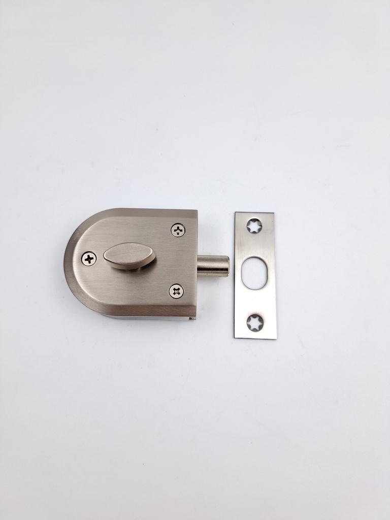 Glass Latch Half Round With Glass Cut