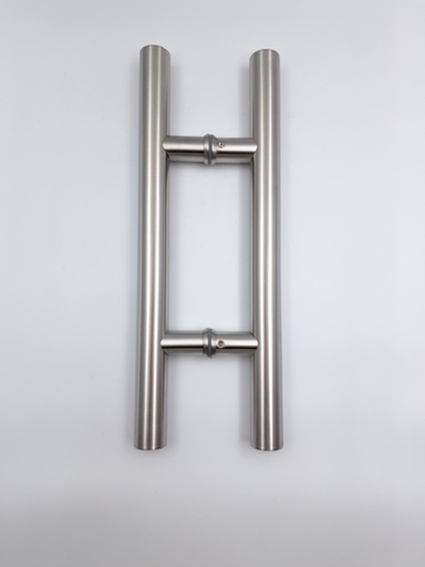 [Glass-Handle-6003-SS201-0250x0090-SSS] H Glass Handle (SSS, Standard, 250x90)