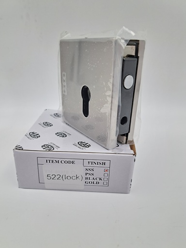 [Glass-Acce-Lock-522-SSS] Middle Glass Lock (SSS)