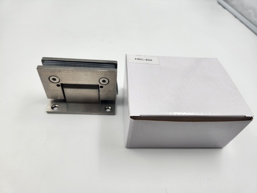 [Glass-Acce-Hinge-HBC404-G/W-SSS] Hydraulic Glass/Wall Hinge