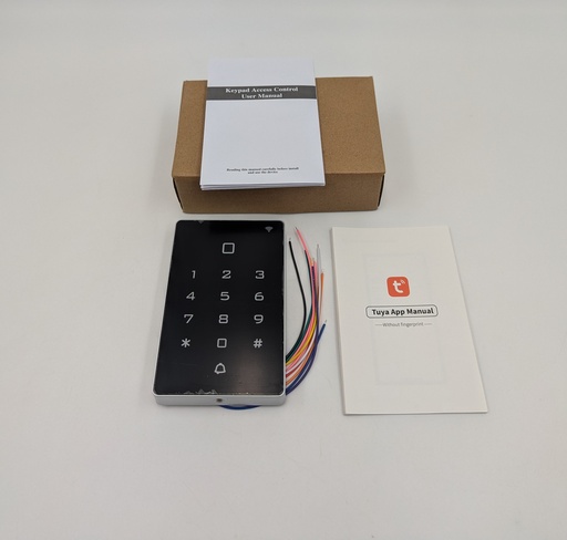 [Electric-Smart-Lock-KEYPAD-T12EM-W] Access Control Keypad (Waterproof, Card, Code, WiFi)
